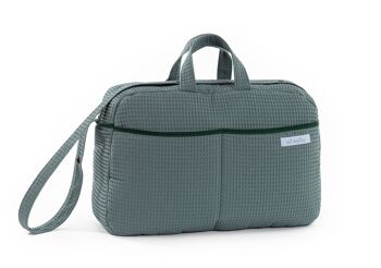 Sac de maternité bandoulière pour poussette et hôpital. Sac organisateur de grande capacité pratique et élégant. Produit fabriqué en Espagne. 1