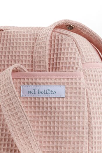 Sac de maternité bandoulière pour poussette et hôpital. Sac organisateur de grande capacité pratique et élégant. Produit fabriqué en Espagne. 24