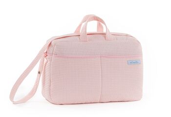 Sac de maternité bandoulière pour poussette et hôpital. Sac organisateur de grande capacité pratique et élégant. Produit fabriqué en Espagne. 29