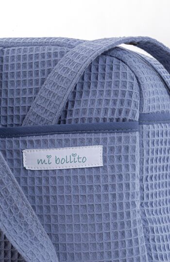 Sac de maternité bandoulière pour poussette et hôpital. Sac organisateur de grande capacité pratique et élégant. Produit fabriqué en Espagne. 52