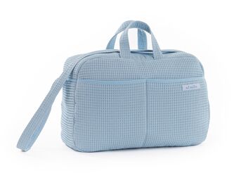 Sac de maternité bandoulière pour poussette et hôpital. Sac organisateur de grande capacité pratique et élégant. Produit fabriqué en Espagne. 57