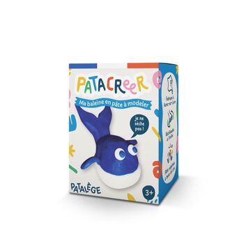 Kit ma baleine en pâte à modeler 1