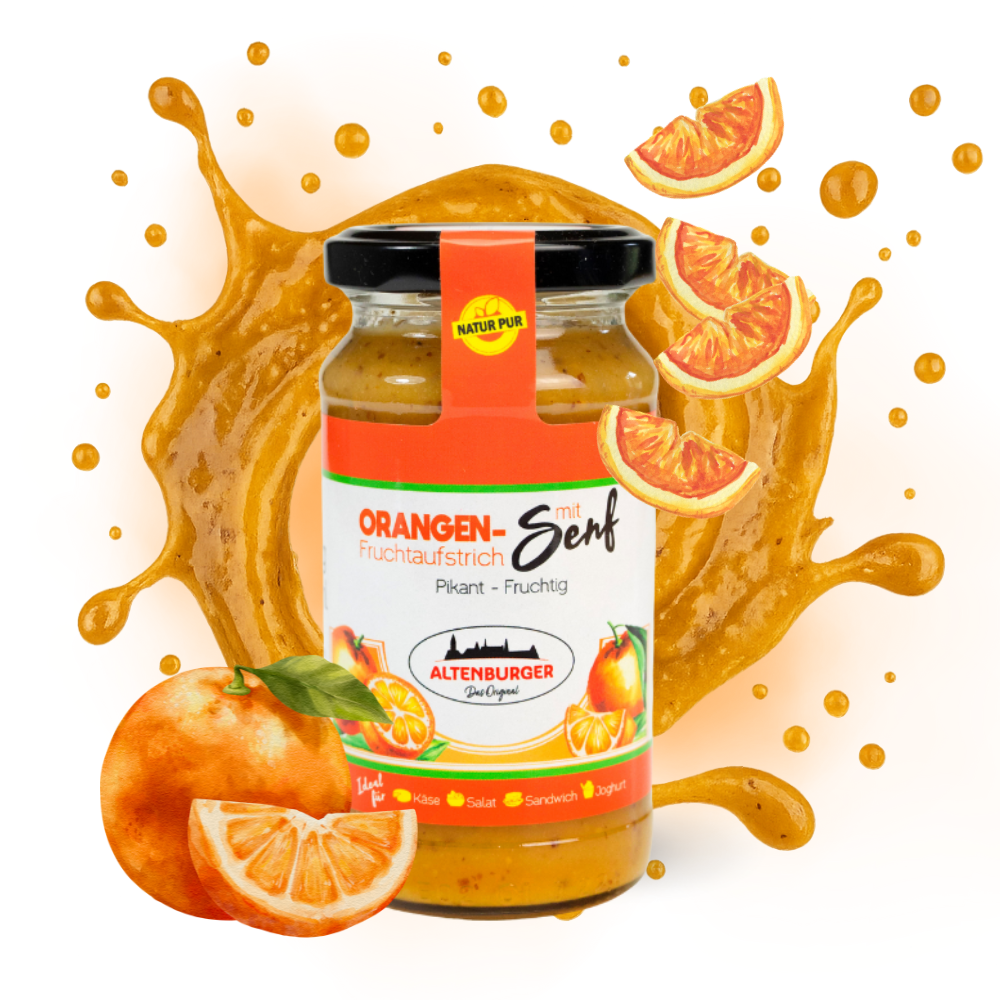 Orange Mustard - Fruit Spread with Mustard