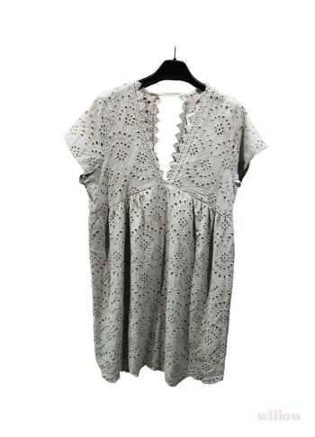 Robe broderie anglaise dos nu 6