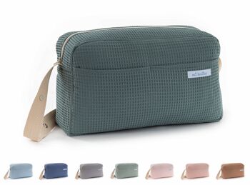 Sac pour poussette bébé. Sac organisateur de grande capacité pratique, élégant et multifonctionnel. Produit fabriqué en Espagne. 2