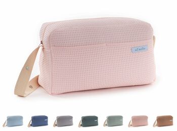 Sac pour poussette bébé. Sac organisateur de grande capacité pratique, élégant et multifonctionnel. Produit fabriqué en Espagne. 25