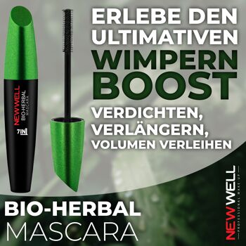 Mascara aux herbes bio Mascara waterproof 4