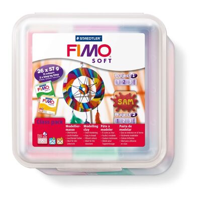 ATELIER FIMO 26 BREADS 57g AND ACCESSORIES / 8023 50 LX