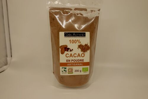 Cacao en poudre - 100 % cacao - 1 Kg