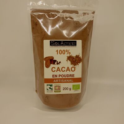 Cacao en polvo - 100% cacao - 1 Kg