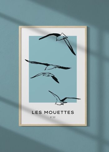 Affiche Les mouettes 1