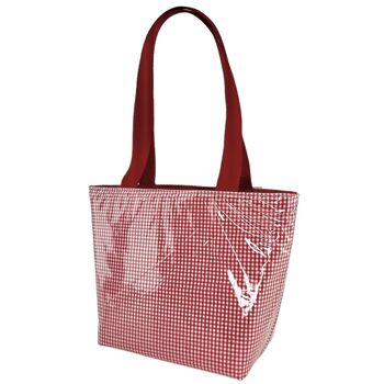 Sac isotherme nomade, "Vichy" rouge 2