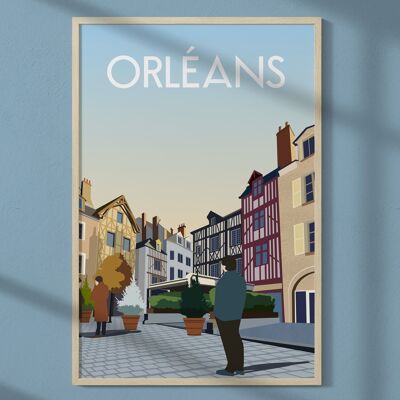 Orleans-Stadtplakat 3