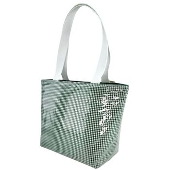 Sac isotherme nomade, "Vichy" vert 2