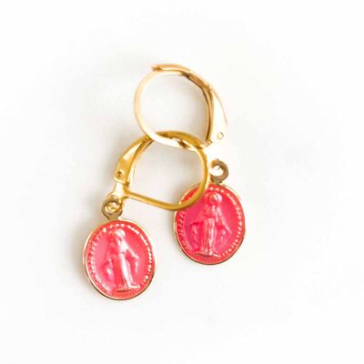 Mary Pink earrings