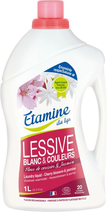 LESSIVE LIQUIDE FLEUR DE CERISIER-JASMIN 4