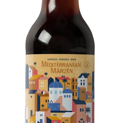 Mediterranean Märzen "SIN GLUTEN" Botella 33cl