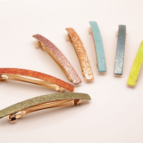 Barrettes CHARLESTON Rainbow of summer