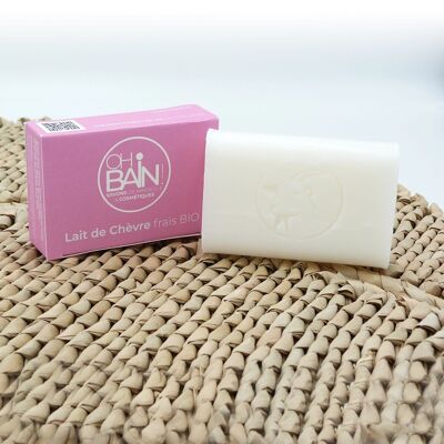 Care soap with organic goat's milk 100 gr
