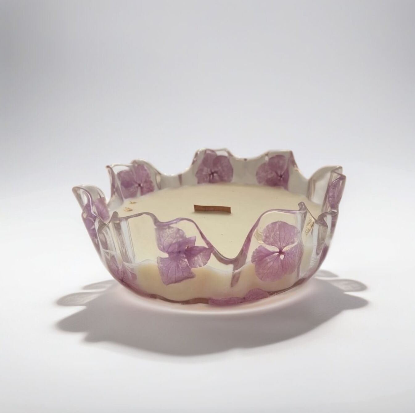 Premium-Muschelkerze