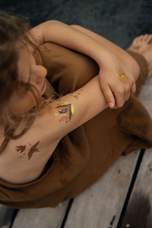 Ensemble de 30 tatouages pour enfant - Fairy Garden