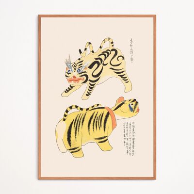 Poster: Unai No Tomo - Tigri II - A4