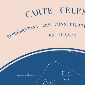 Affiche : Carte Céleste 4