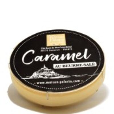Caramels au beurre sale boite camembert 100g