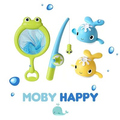 Fishing Game Bath Kit | MOBY HAPPY®