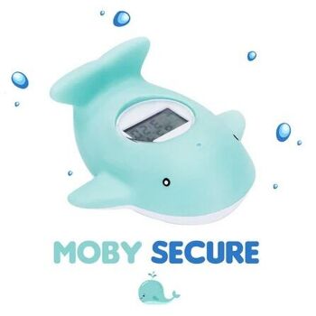 Thermomètre de bain 2-en-1 | MOBY SECURE® 1