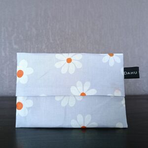 Pochette à savon, enduite, "Daisy"