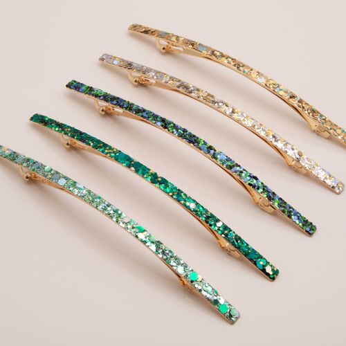 Lot de Barrettes CHARLESTON Slim Spring