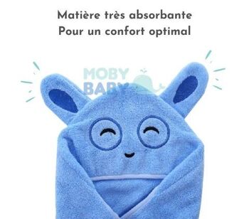 Cape de bain bébé | MOBY COMFORT® 4