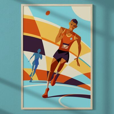 Leichtathletik-Poster