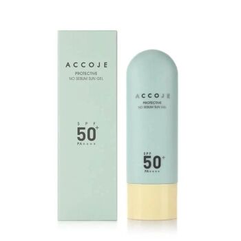 ACCOJE Gel Solaire Protecteur Sans Sébum SPF50+ PA++++ 50 ml 6