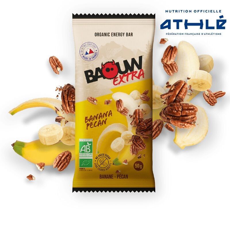 Baouw Extra BANANA - PECAN energy bar