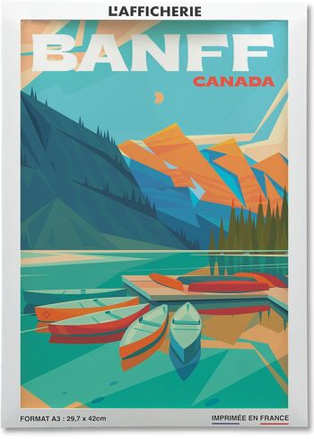 Affiche ville Banff 2