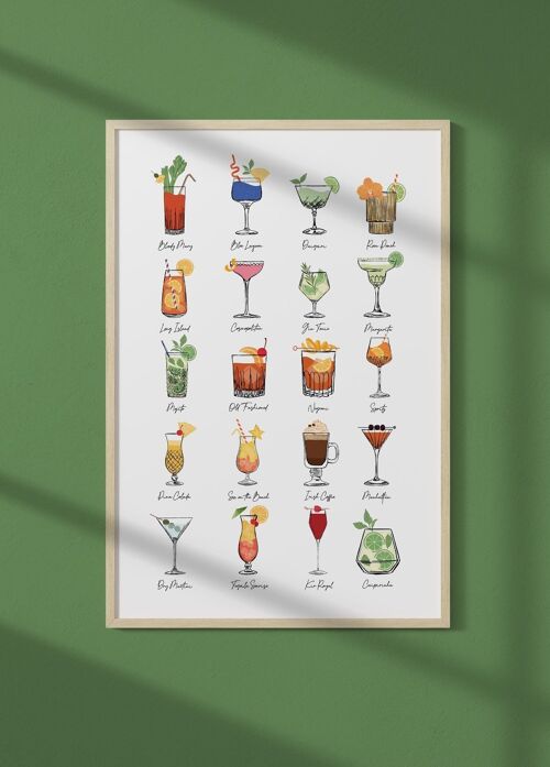 Affiche Multi Cocktail 2