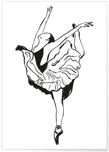 Affiche Danseuse 2 5