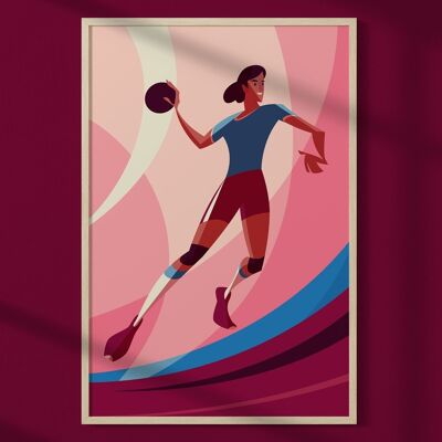 Handball-Poster