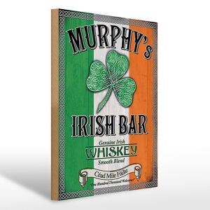 Panneau en bois 30x40cm Murphy's Irish Bar Whisky