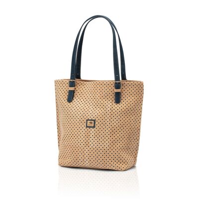 Perforated cork shopper