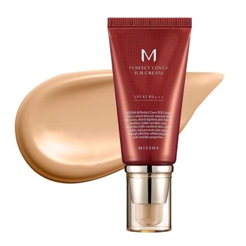 MISSHA Perfect Cover BB Cream Crème hydratante SPF42 microns & Céramides 50ml 7