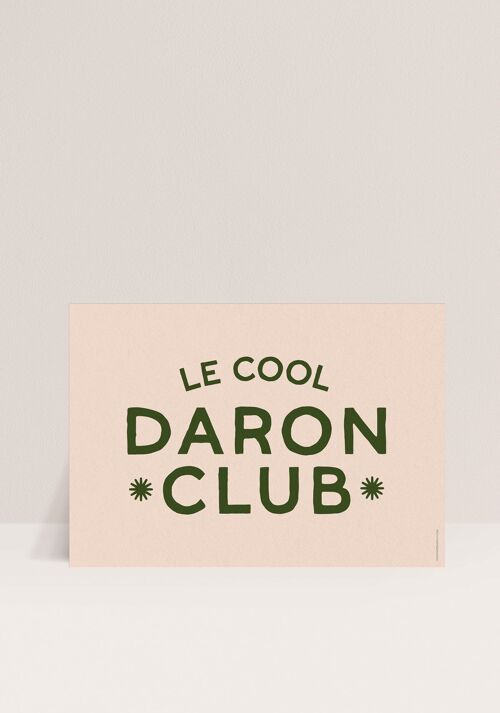 Poster - Fête des pères - The cool Daron club