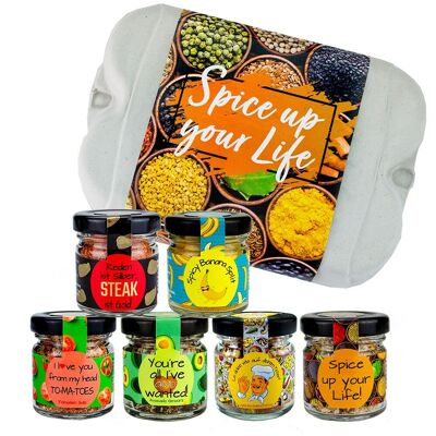 Set de regalo "¡Dale sabor a tu vida!" Especias