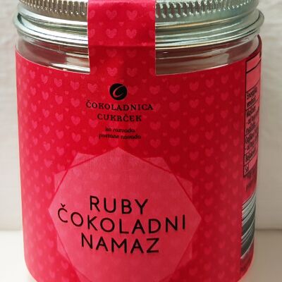 CHOCOLATE SPREAD RUBY-STRAWBERRY 220g