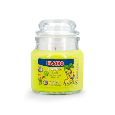 Scented candle Haribo Coconut Lime - 85g