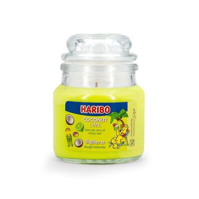 Bougie parfumée Haribo Coco Citron Vert - 85g