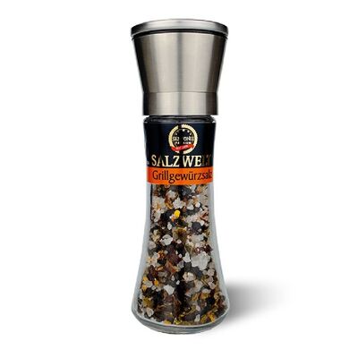 Grill spice salt with chili mill premium