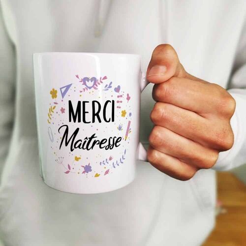 Mug "Merci Maîtresse"